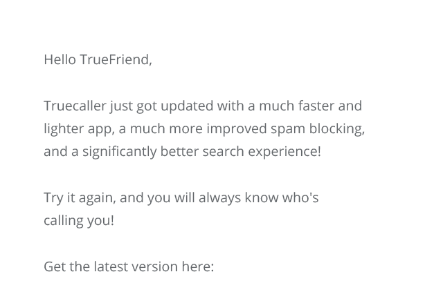 hello truecaller